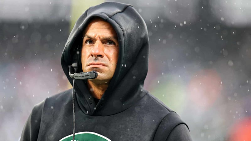 Robert Saleh, New York Jets, Rain, Bears, Fumbles, Practice