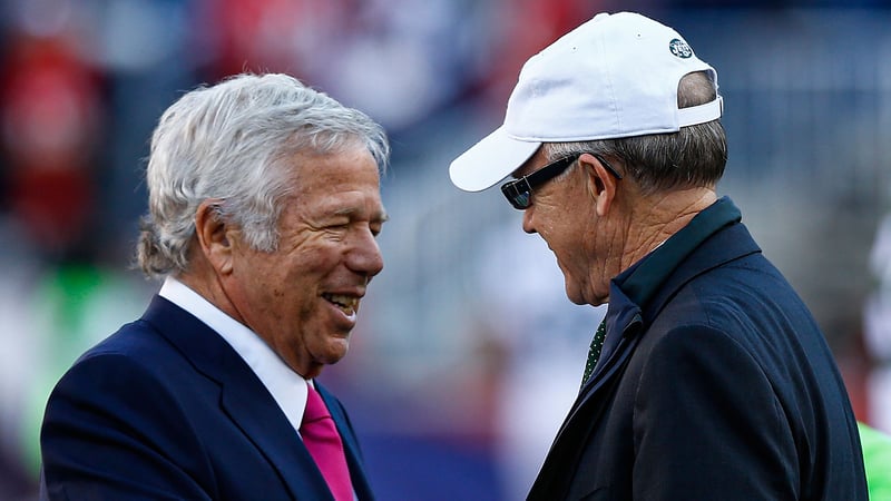Robert Kraft, Woody Johnson, NY Jets, Patriots, HC