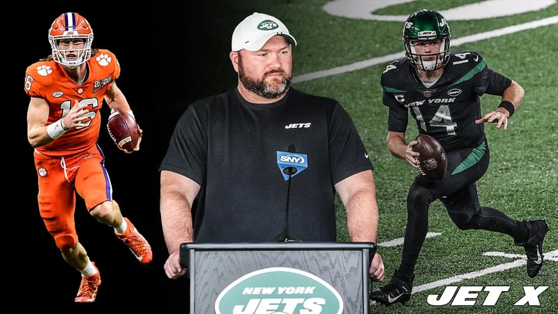 Trevor Lawrence, Joe Douglas, Sam Darnold