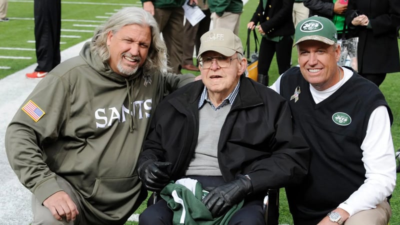 Rex Ryan Jets Buddy Ryan Rob Ryan