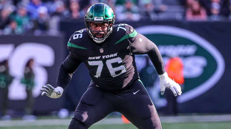 George Fant, PFF Grade, NY Jets, Contract, Injury, Return