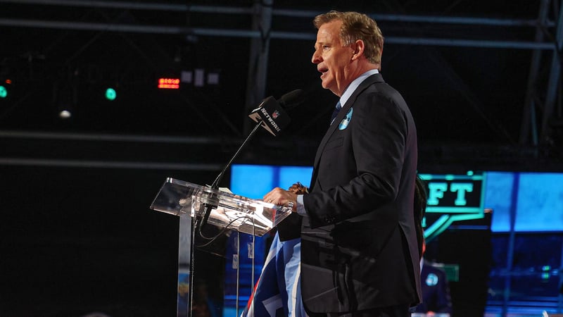 Roger Goodell, 2022 NFL Draft, Travon Walker, Favorite, Betting Odds