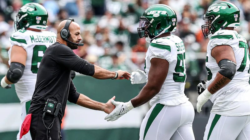 Robert Saleh, Nathan Shepherd, NY Jets