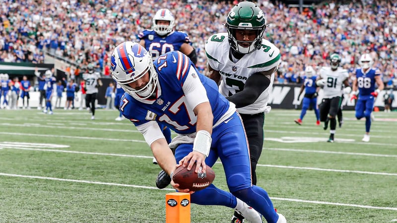 Jordan Whitehead, Josh Allen, NY Jets, QB Runs, Defense