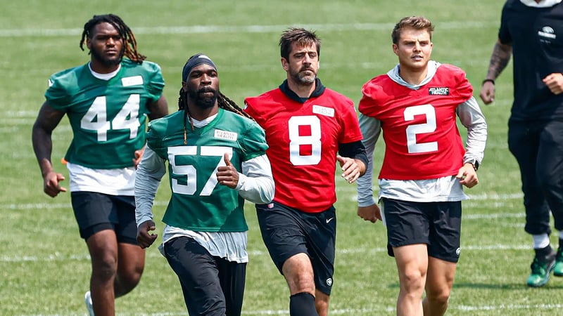 Aaron Rodgers, NY Jets, Zach Wilson
