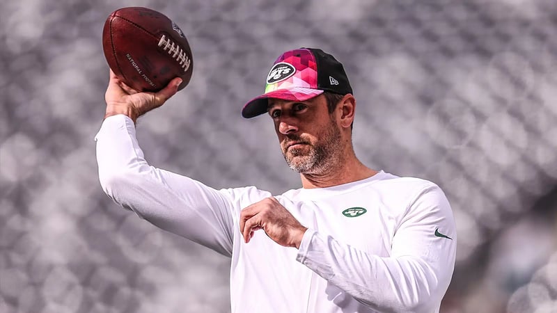 Aaron Rodgers, New York Jets vs. Philadelphia Eagles, 2023 NFL Week 6