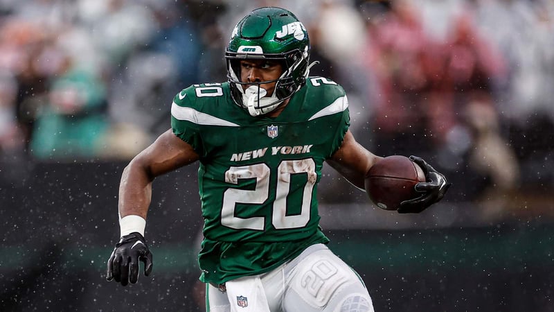 Breece Hall, NY Jets, NFL, RB, Stats