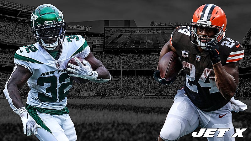 New York Jets, Cleveland Browns, 2022, Week 2, Michael Carter, Nick Chubb