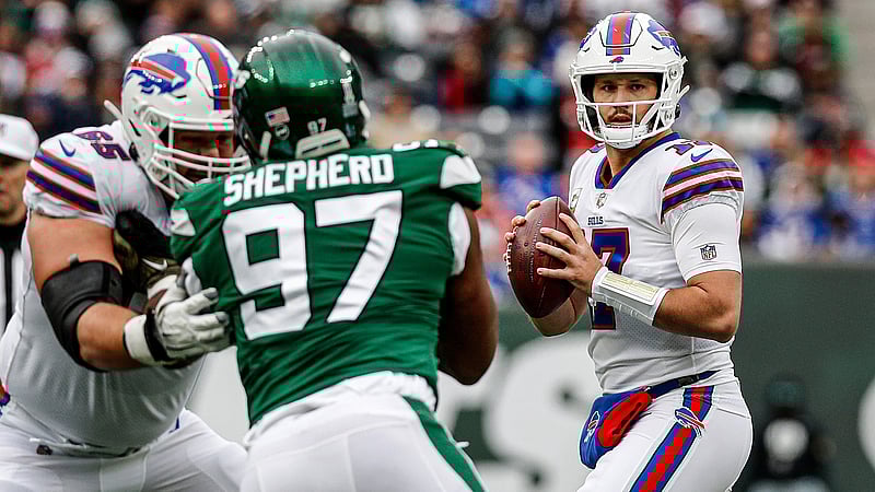 NFL Odds, Picks, Spread, Line, NY Jets, Bills, Josh Allen, Nathan Shepherd