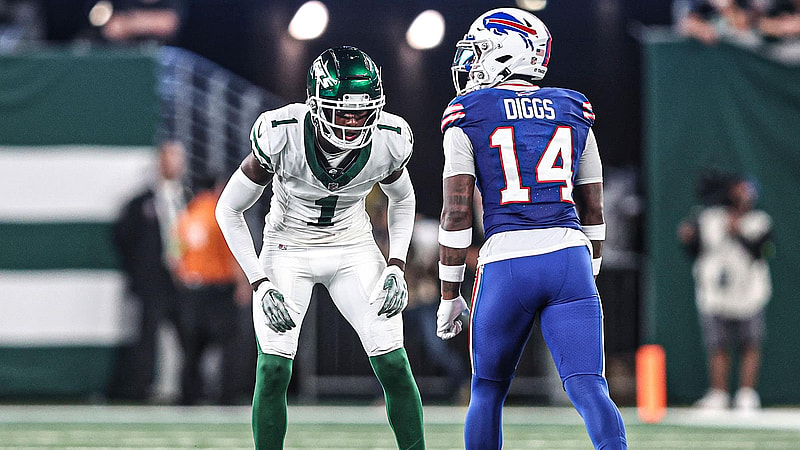 Sauce Gardner, Stefon Diggs, NY Jets, Bills