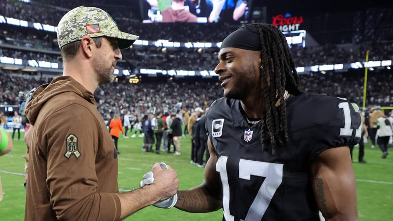 Aaron Rodgers, Davante Adams, New York Jets, Las Vegas Raiders