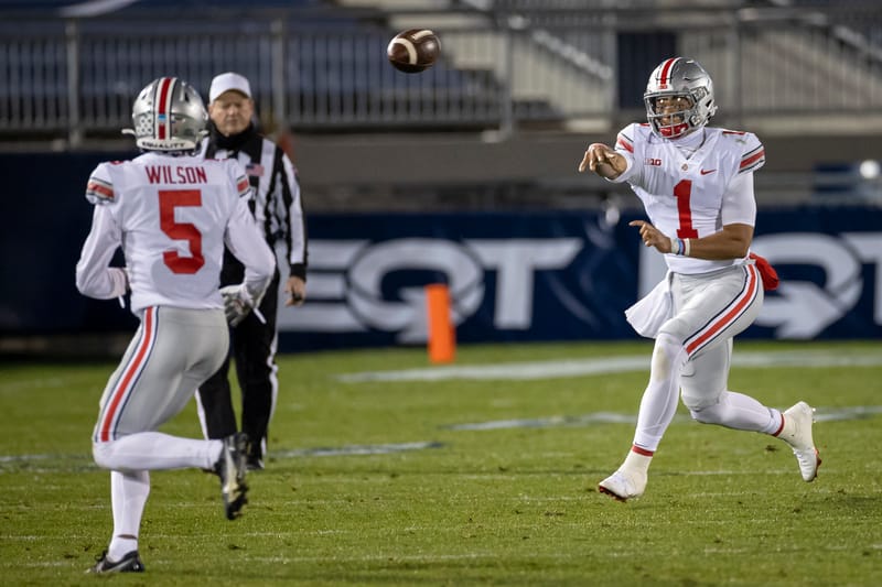Justin Fields, Garrett Wilson, Ohio State