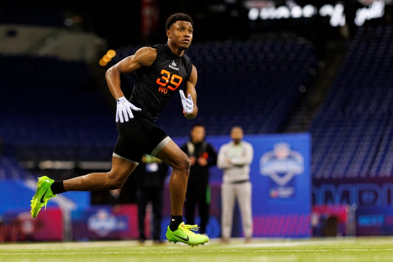 Arian Smith, NY Jets, NFL Scouting Combine
