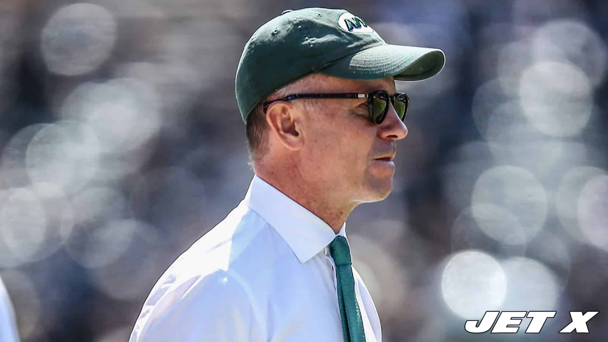 New York Jets CEO Christopher Johnson is stuck in more ways than one