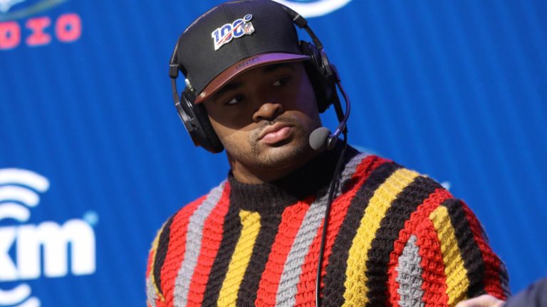 MIAMI, FLORIDA - JANUARY 29: NFL safety Jamal Adams of the New York Jets speaks onstage during day one with SiriusXM at Super Bowl LIV on January 29, 2020 in Miami, Florida.