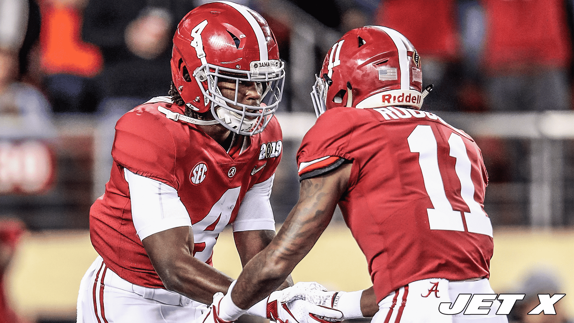 Jerry Jeudy and Henry Ruggs