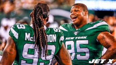 Quinnen Williams and Steve McLendon