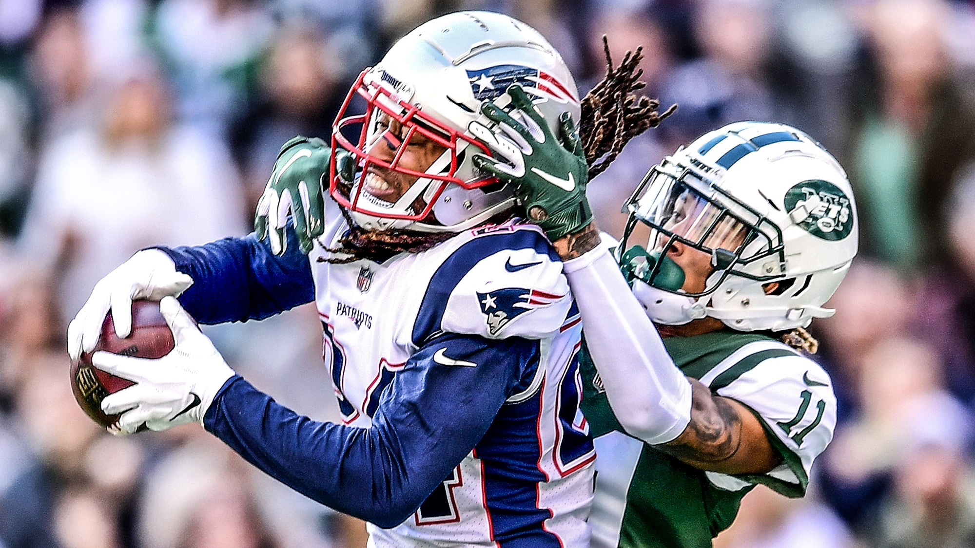 Stephon Gilmore and Robby Anderson