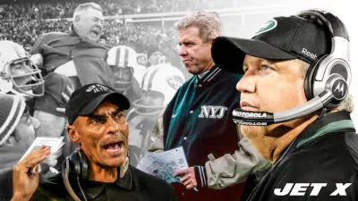 Weeb Ewbank, Herm Edwards, Bill Parcells, Rex Ryan
