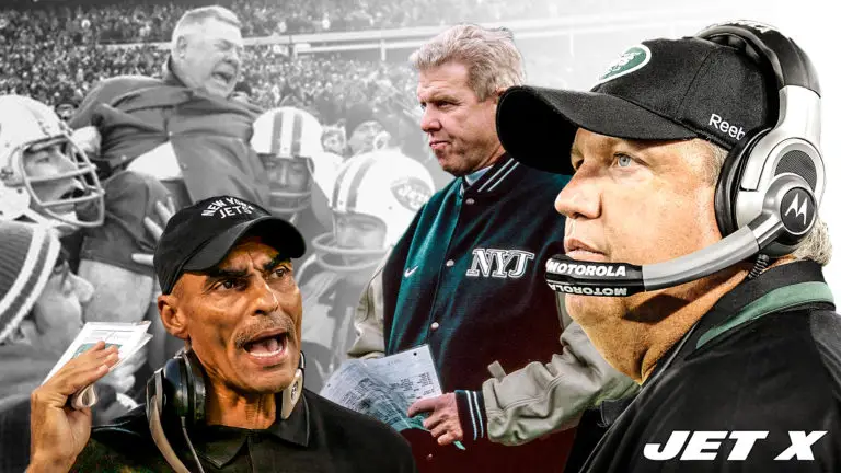Weeb Ewbank, Herm Edwards, Bill Parcells, Rex Ryan
