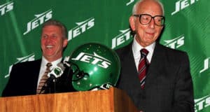 Bill Parcells NY Jets Leon Hess