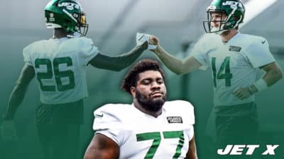 Mekhi Becton, Le'Veon Bell, Sam Darnold
