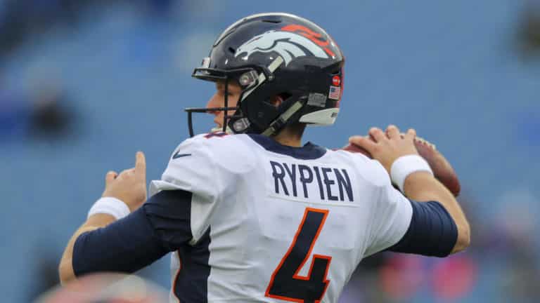 Brett Rypien to start for Denver Broncos vs. New York Jets Thursday night