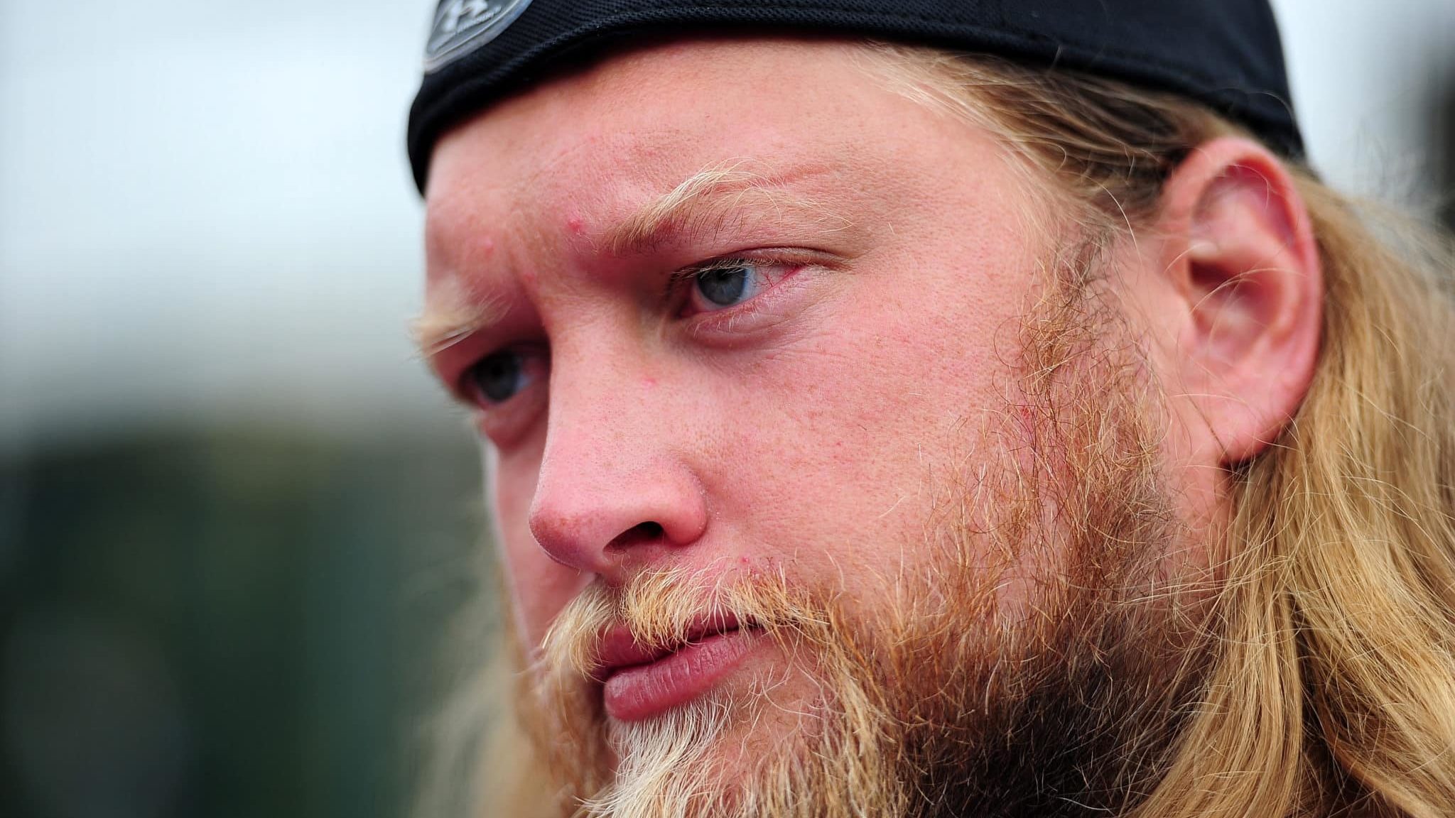 LONDON, ENGLAND - JULY 15: Nick Mangold of New York Jets talks to the media during the NFL Launch of the Play 60 scheme at the Black Prince Community Hub on July 15, 2015 in London, England.