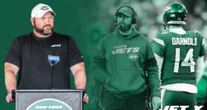 Joe Douglas, Adam Gase, Sam Darnold
