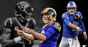 Deshaun Watson, Jared Goff, Matthew Stafford