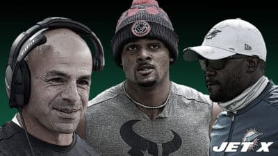 Robert Saleh, Deshaun Watson, Brian Flores