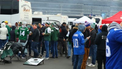 New York Jets and New York Giants fans