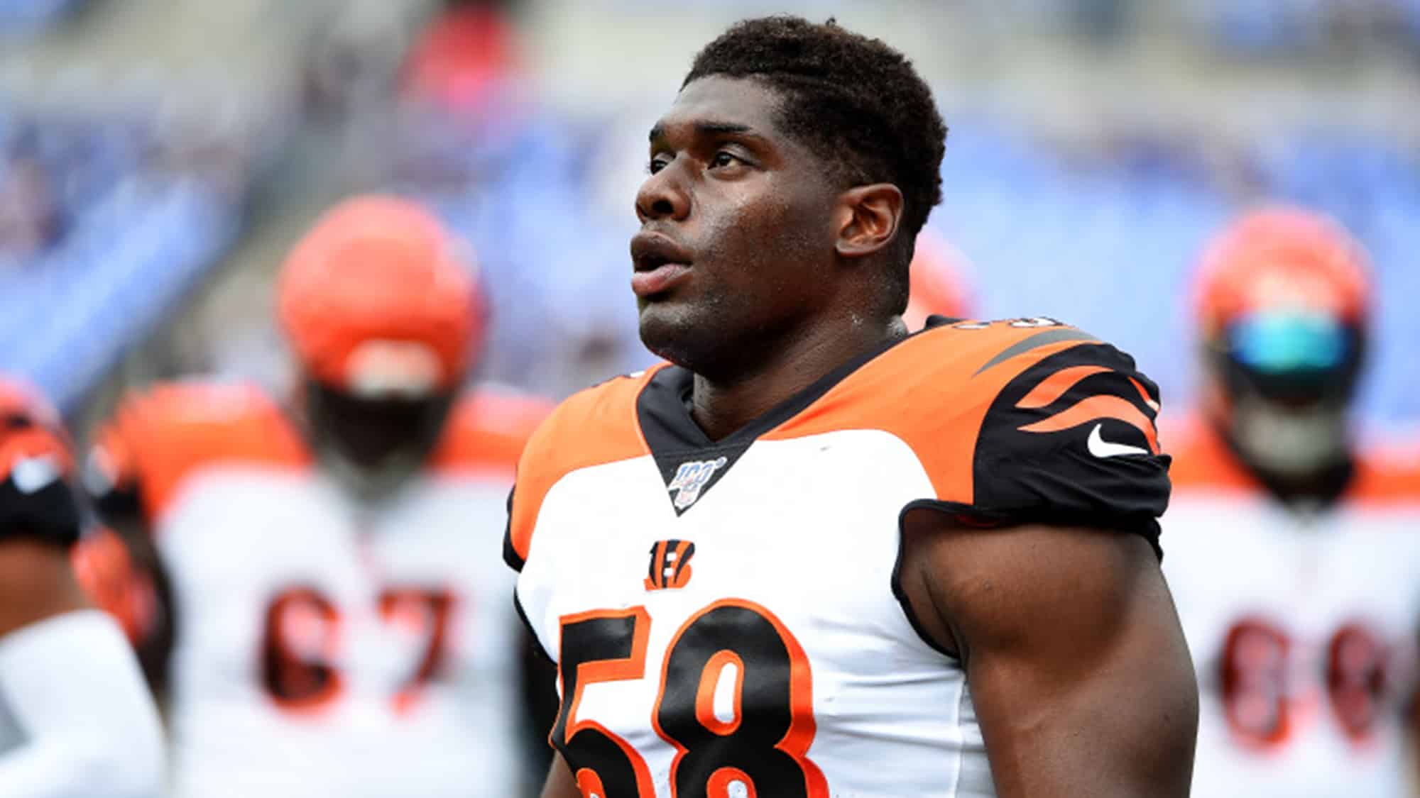 New York Jets fans celebrate arrival of Carl Lawson