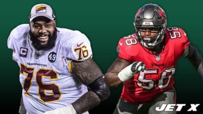 Morgan Moses Jets shaquil barrett