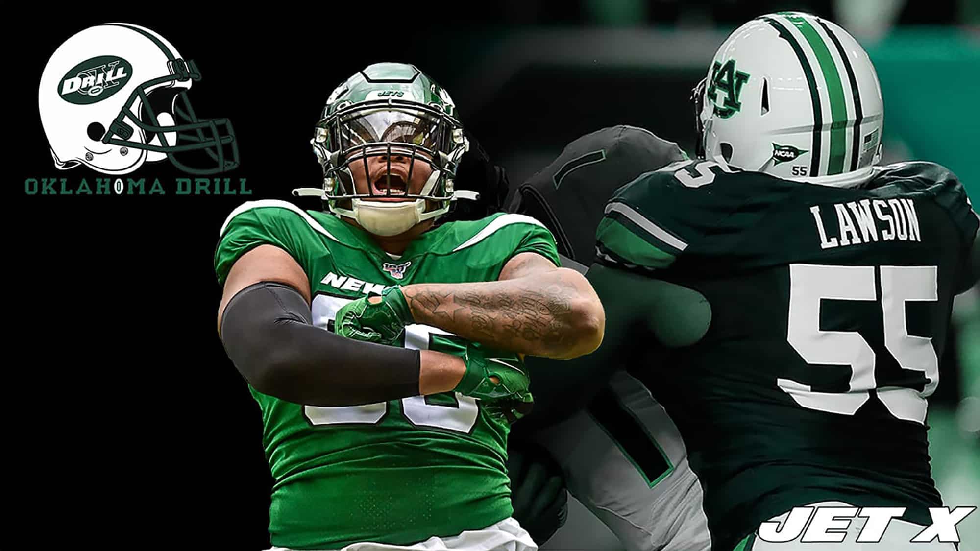 Quinnen Williams and Carl Lawson headline a NY Jets group that's now the strength of the team, the defensive line.