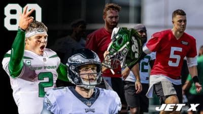 Wayne Chrebet calls for the NY Jets to trade for Nick Foles, with or without Zach Wilson signed and at camp alongside James Morgan and Mike White.
