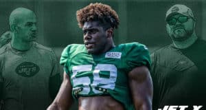 Carl Lawson, Robert Saleh, Joe Douglas