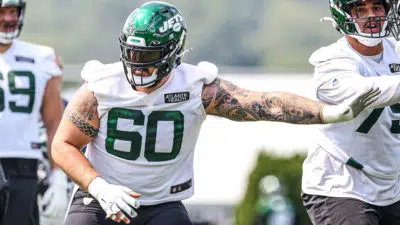 Connor McGovern, Film, PFF Grade, NY Jets