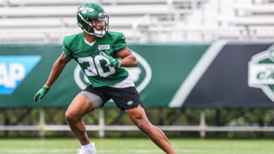 Former Duke cornerback Michael Carter II had a great preseason game against the Packers with the NY Jets.
