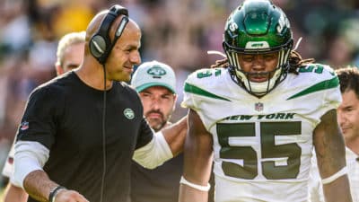 Robert Saleh, Hamilcar Rashed Jr., NY Jets Preseason, 2021, Packers