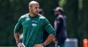 Robert Saleh criticized the NY media for creating narratives around young Jets players Zach Wilson and Denzel Mims.