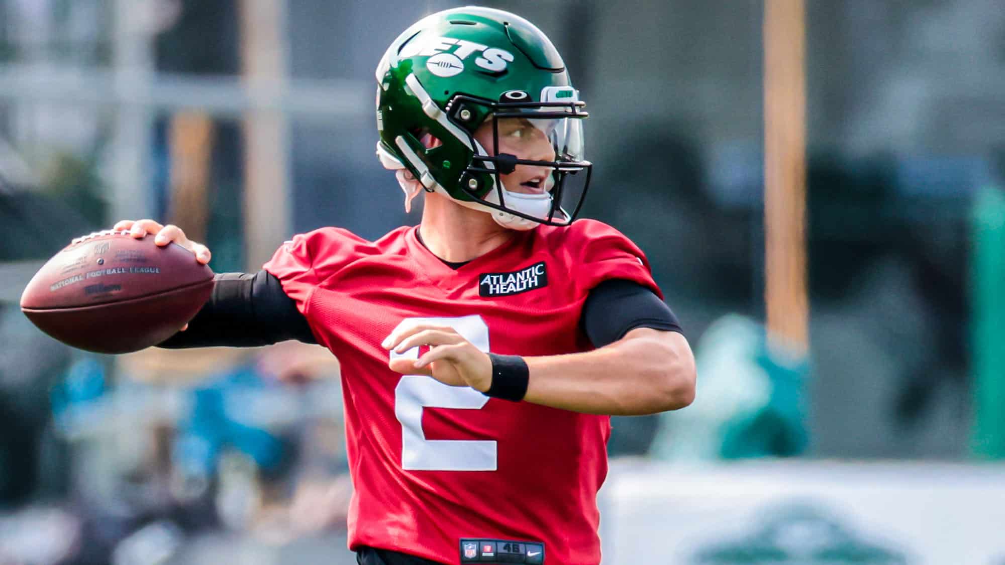 Zach Wilson had a good training camp practice on Thursday as he prepares for the NY Jets' preseason game against the NY Giants to open 2021.