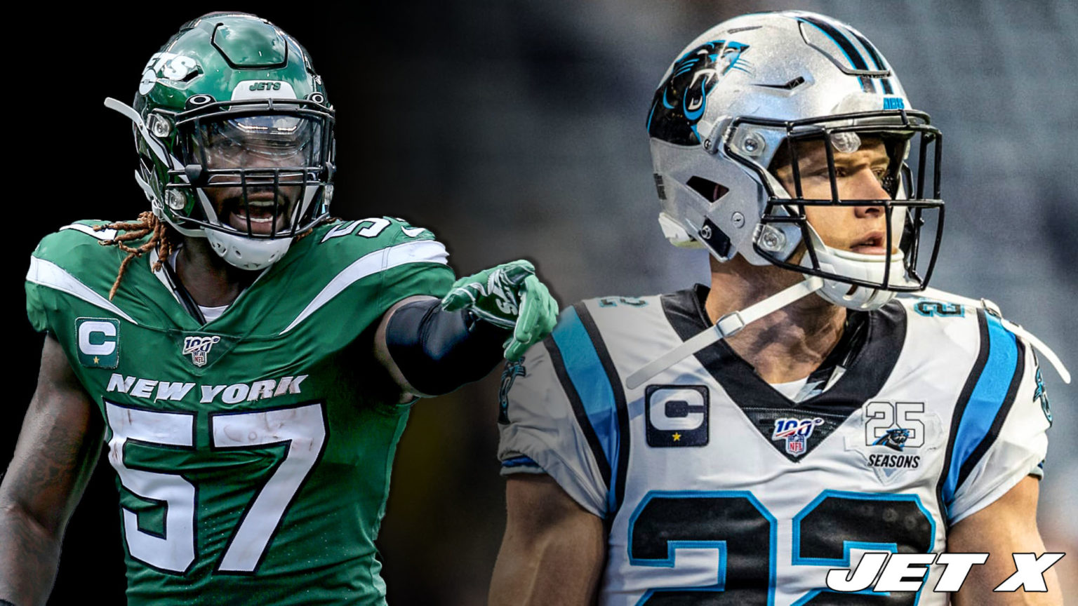 New York Jets Vs Carolina Panthers 3 Even Week 1 Matchups CJ Mosley NY Jets Contract PFF Grade Christian McCaffrey Carolina Panthers 2021 1536x864