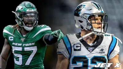 C.J. Mosley, NY Jets, Contract, PFF Grade, Christian McCaffrey, Panthers