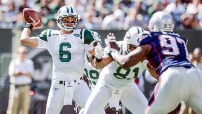 Mark Sanchez, Patriots, 2009 NY Jets