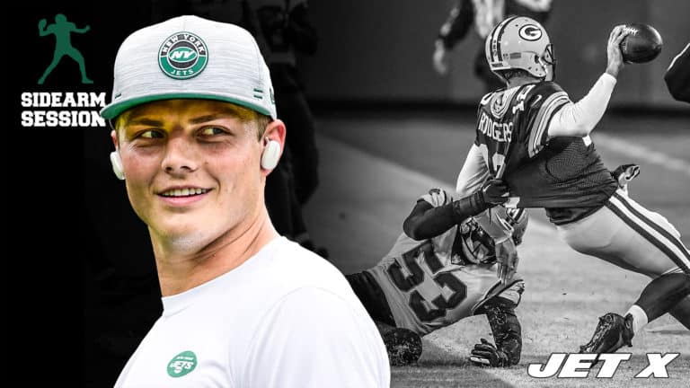 Zach Wilson, Sidearm Session, NY Jets