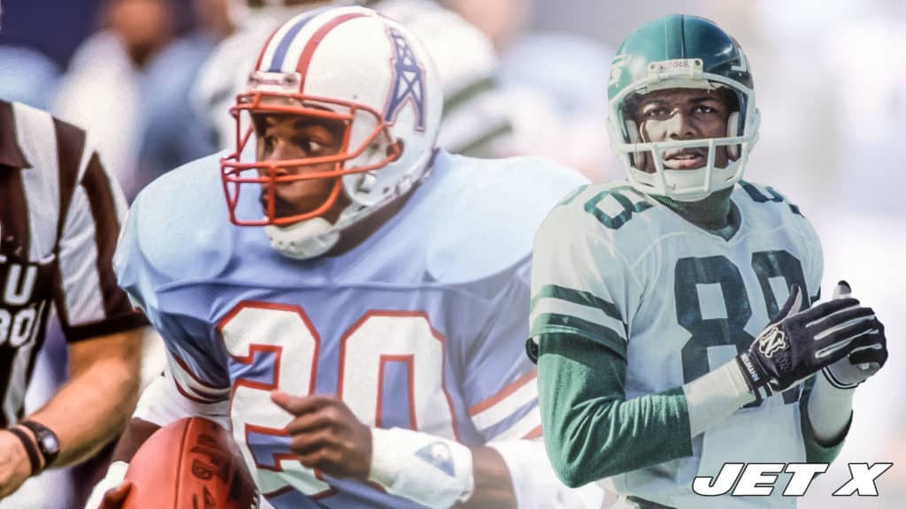 Allen Pinkett, Al Toon, Houston Oilers, New York Jets