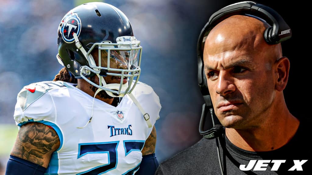 Robert Saleh, NY Jets, Derrick Henry, Tennessee Titans