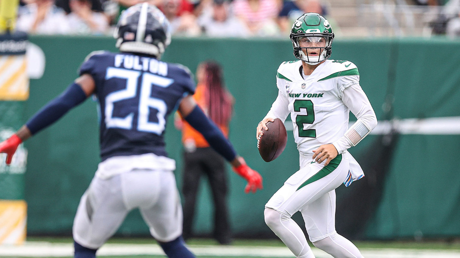 Grading every Zach Wilson play vs. Tennessee Titans NY Jets Stats