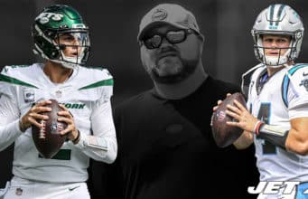 Zach Wilson, Sam Darnold, Joe Douglas
